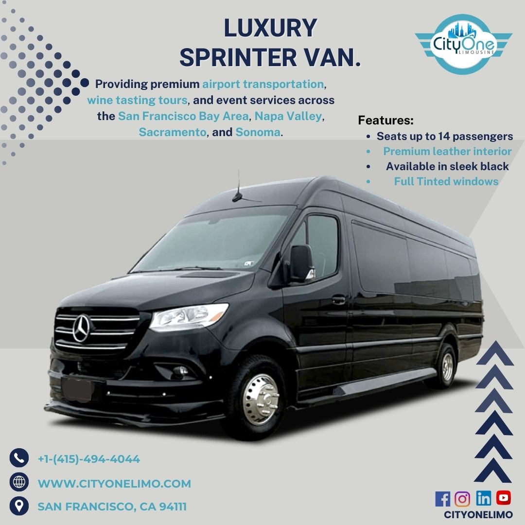 Travel in Style with CityOne Limo’s Luxury Sprinter Van